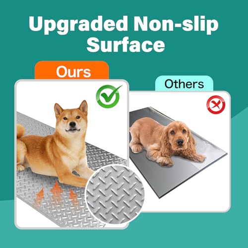 1100lb Livestock Scale, Ideal for Large Dog, Small Medium Livestock | 0.22lb Accuracy, Non-Slip 40"x20" Large Platform, With Stand Rod, Ideal for Home Farm Warehouse factory Postal & shipping - style: 1100 lbs