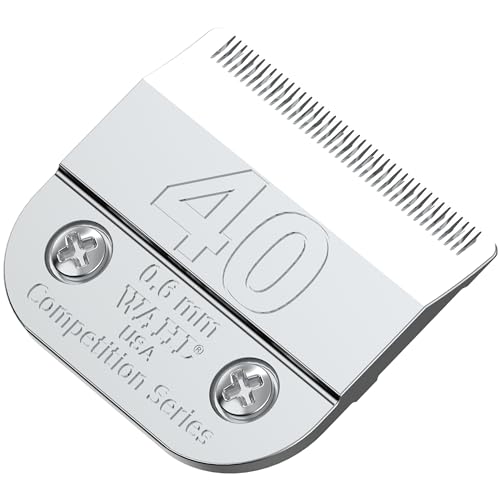 Wahl Professional Animal Competition Blade, 2352-100, 40 | Surgical, Detachable Blade with 3/128 in Cut Length - size: 40
