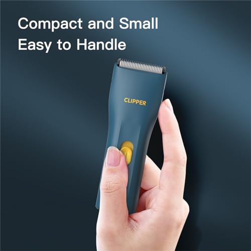 Prowerful Home Professional Dog Grooming Kit Clipper Low Noise USB Rechargeable Gifts for Dog Cat Green,TS006 - color: Ts006-green