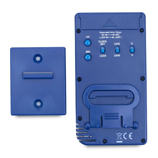 TRACEABLE - AO-90080-06 Traceable Thermometer with Clock, Humidity Monitor, and Calibration