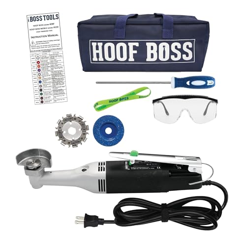Sheep Hoof Trimmers Kit, Complete 110V Electric Set with Supplies