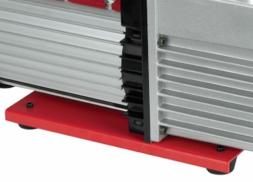 Robinair 15800 VacuMaster Economy Vacuum Pump - 2-Stage, 8 CFM, Chrome, Red/Silver | For Air Conditioning and Refrigeration Service; 2-Stage Pump, 8 CFM Free Air Displacement, 1 HP 115V/60HZ Motor