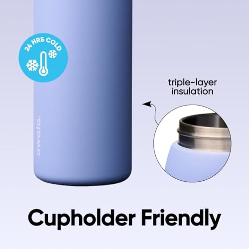 Owala FreeSip Stainless Steel Water Bottle 32 oz Out of the Blue - color: Out of the Blue, size: 32 Ounces