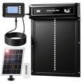Automatic Chicken Coop Door with External Control Box，Coop Door with 118-inch-long Connection Cable & 5000mAh Battery, Anti-Pinch Auto coop Door, Weatherproof for Backyard Chicken Coop