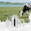 10L/2.6Gal Cow Milking Machine, 2-in-1 Electric Goat Milker Machine, Portable Pulse Vacuum Pump Milker with 304 Stainless Steel Buckets, Adjustable Suction Pulsation Vacuum (10L/ 2.6Gal) - size: 10L/ 2.6Gal