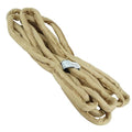 VR4 20ft Tan Endless Round Polyester Rigging Sling | USA Made, Double-Ply Cover, for Lifting & Material Handling, Capacity: 10,600 lb Vertical, 8,500 lb Choker, 21,200 lb Basket - size: 20 ft