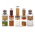 Rubbermaid Brilliance BPA-Free Airtight Food Storage Containers with Lids Set of 20 with Scoops Perfect for Kitchen and Pantry Organization - size: Assorted Sizes (40-Piece)