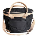 AJ Tack Premium Horse Grooming Bag Black - color: Black