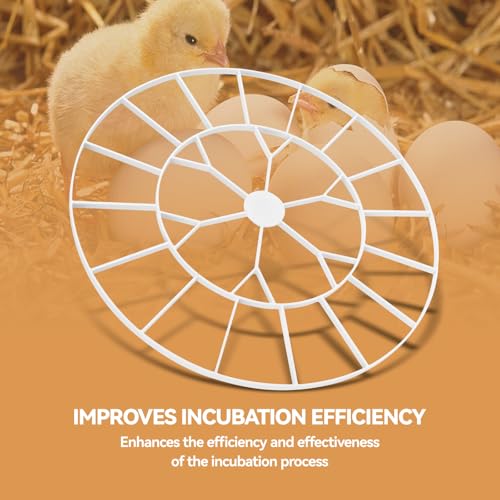 Egg Trays for 22 Medium (Chicken) Eggs - Durable Egg Tray for Nurture Right 360 Egg Incubator