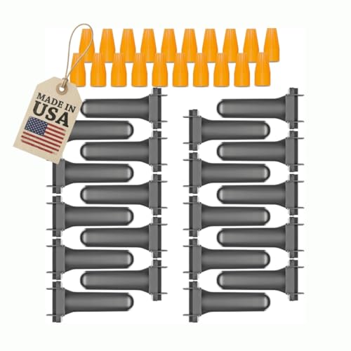 20 Pack Direct Bury Waterproof Wire Splice Kit, Wire Nut Electrical Connectors for Wire Break Repair, Compatible with PetSafe, SportDog, Dogtra In-Ground Dog Fence Systems, Made in USA - size: Pack of 20