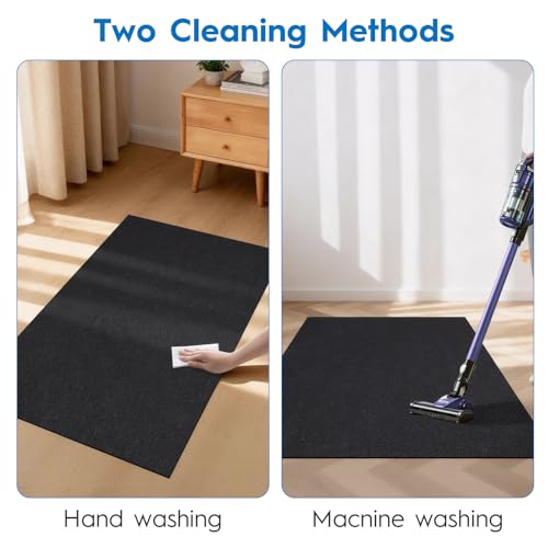 LWFCOEE Horse Stall Mat 4x6 Ft Large Horse Stable Mat Absorbent Non-Slip Washable Floor Mat for Horses Livestock Stables Barns Kennels Garages, Easy to Clean