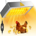 400W Chicken Coop Heater Lamp, Brooder Heat Lamp for Chickens, Adjustable Temp and Height, No Assembly Heater for Chicks Pets Livestock, 1 Pack - color: Heat lamp 400W - 1 Pack