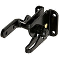 National Hardware Automatic Self Latching Gate Latch, Steel, Black | Latches As the Gate Closes on Outswing Gates and Animal Pens; Mounts to Gate or Post, Reversible - color: Black, size: 0