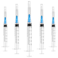 3mL/cc Disposable Luer Lock Syringe 23G 1inch for Lab Use, Individually Wrapped, Pack of 50 - style: 3ml-23G-1" (Luer Lock)