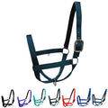 Majestic Ally Adjustable Nylon Cattle Halter with Padded Crown and Nose - 6-Month Warranty - color: Hunter Green