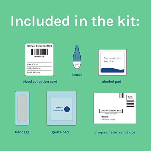 Omega Quant Omega-3 Index Plus Test Kit - Measures Blood Levels of Omega-3, Trans Fats, and Omega-6:Omega-3 Ratios | The Original Omega-3 Blood Test Home Kit | Measures Omega-3 Index, Trans Fat Index, Omega-6 to Omega-3 Ratio and AA:EPA Ratio, One Drop Sa