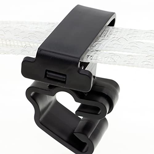 50Pcs T-Post Insulators for Electric Fence Polytape,Black | Snap-on T-Post Holding, INS565 - style: Black