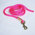 Triple E 3/8in x 7ft Mini Poly Rope Lead - color: Pink