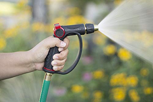 Orbit 58984 Thumb Control D-Grip Contractor Adjustable Pistol Brass Spray Nozzle, black - size: G-Drip, style: Thumb Control