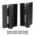 1 Pair 5-3/4” self-Closing gate Hinges, Aluminum Hinges, Heavy Duty gate Hinges for Metal Gates, Pool Gates, Aluminum Gates (1)
