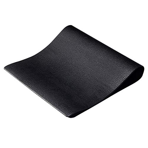 Goplus Thicken Treadmill Mat for Hardwood Floors High Density Waterproof PVC, Floor Protector Pad for Exercise Equipment for Home and Gym Use, Large Size - style: 4' x 2' x 0.3''