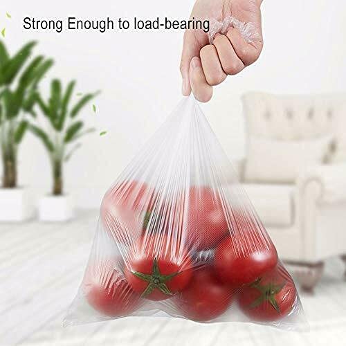 Immuson Food Storage Bag, 12 x 20 Plastic Produce Bag on a Roll, 2 Rolls Fruits, Vegetable, Bread, Food Storage Clear Bag, 350 Per Roll,700 Bags - size: 2 Rolls-700 Bags