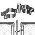 2 Pack 1-7/8" x 1-3/8" Chain Link Fence Gate Hinge, 304 Stainless Steel Heavy Duty Male Female Post Hinges with Bolts and Nuts - color: 1-7/8", size: 1-3/8"