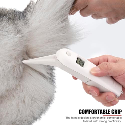 Professional Pet Veterinary Thermometer, LCD Display Fast Digital Thermometer for Livestock Pigs Cattle Sheep Dogs Horse
