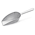 New Star Foodservice One-Piece Cast Aluminum Flat Bottom Bar Ice Flour Utility Scoop, 4-Ounce, Silver - size: 4-Ounce