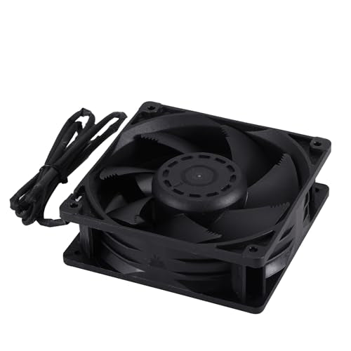 XY-12038B2H High Air Volume Fan, EC Brushless Fan XY12038B2H 110V-240V 0.06A 12CM 120×120×38mm 50/60HZ Cabinet Case Cooling Fans 2PCS