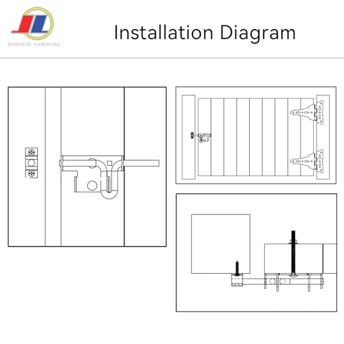 Slide Bolt Gate Latch, Fence Gate Lock, 6.5 Inch, Black | 6.5-inch black slide bolt latch for wood fences, sheds and barn doors; durable outdoor gate lock with smooth sliding action. - size: Sliding Rod Type