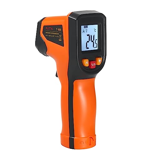 Thermometer Infrared Thermometer Non-Contact Digital Gun -50°C~600°C (-58°F~1112°F) IR Thermometer for Industrial, Kitchen Cooking, Automotive, Not for Human Body Temp