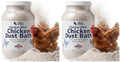 5.5lb Chickie-Whiz Chicken Dust Bath - Made in USA - All Natural Volcanic Ash Dust Bath for Chickens - Healthier Eggs & Feathers - Chicken Coop Accessories for Farms by Billy Buckskin Co. (Pack of 2) - size: 1 x 5.5 LB (Pack of 2)