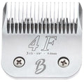 Detachable A Series 4f Blade Dog Grooming Cuts Length 3 3/8" - 9.6mm Japanese High Carbon Steel Dog Grooming Blade Supplies | Detachable Blade Clippers (Compatible A5 Series(B4F) - color: 4F (3 3/8" - 9.6mm)