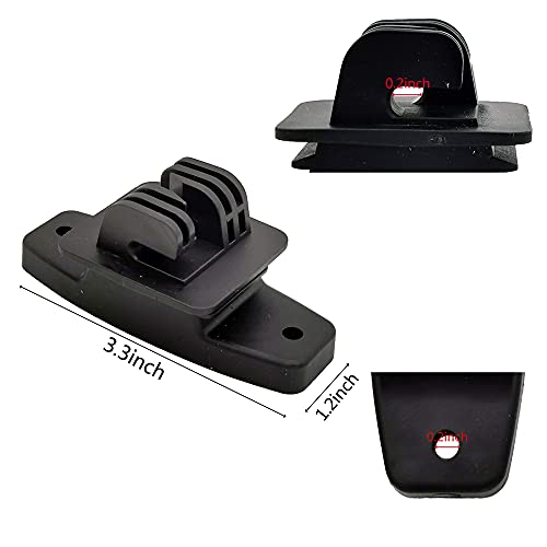 Electric Fence Wood Post Claw Insulators, Black ，50 Pack | Nail on Insulator, For Hi-Tensile