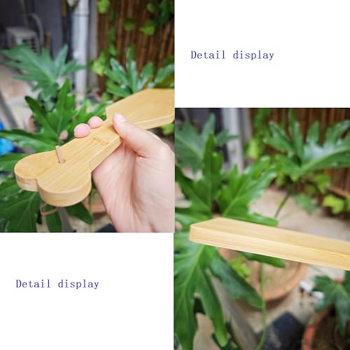 14.8inch Wooden Bamboo Lightweight Paddles with Smooth Surface | Solid Durable Wooden Paddle ,Fraternity Or Sorority Greek Wood Paddle (bamboo14.8) - color: bamboo14.8