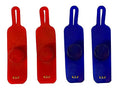 A.D.P. R4 Chicken Supplies Spur & Leg Protect Red Blue 2 Pair, Chicken Mitt Safety Poultry Hen Botas para GALLOS BREEDING, Best Rubber - color: Red & Blue R4