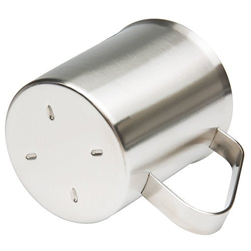 Measuring Cup, Stainless Steel Measuring Cup (24 Ounce/ 0.7 Liter), Milk Frothing Pitcher, Steaming Pitcher, Milk Frothing Cup with Marking with Handle for Espresso Machines, Latte Art - size: 23.7 Ounces