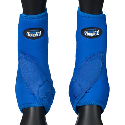 Tough1 Economy Sport Boots Front - Purple - color: Royal Blue
