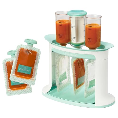 Infantino Squeeze Station, Baby Food Pouch Filler, BPA-Free - style: Squeeze Station - New & Improved