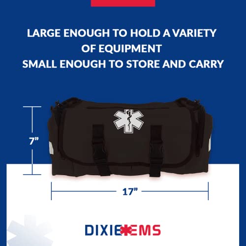 Dixigear First Responder On Call Trauma Bag W/Reflectors - Black - color: Black