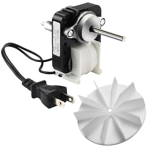 【Upgraded 100% Copper】 SM550 Bathroom Exhaust Fan Motor Compatible with Nu-Tone Br-oan Vent Fan, Replaces EM550 C01575 C65878 EM750 65100 VFM100, Bathroom Fan Motor by Fetechmate
