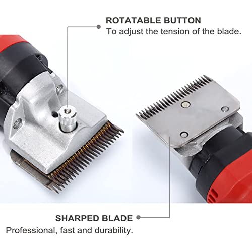 35 Teeth Horse Shears Replacement Blades, Detachable Universal Blades for Professional Horse Grooming Clippers