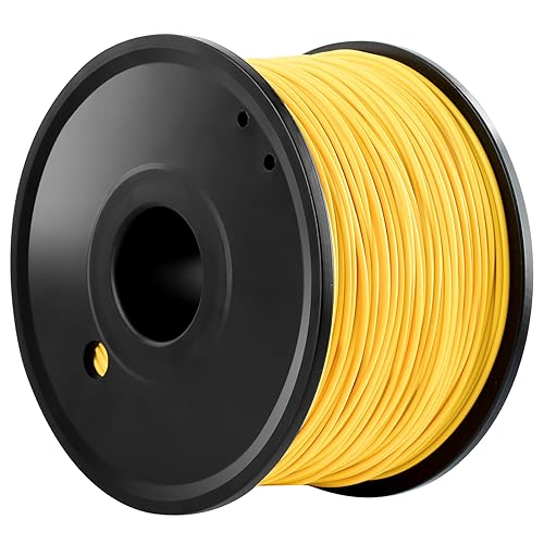Underground Dog Fence Boundary Wire, Compatible for Pet System Wireless | Extended In-Ground Fence, 500 ft Electric Pet Fence Replacement Wire,Covers Approximately 1/3 Acre - color: Yellow, size: 22 Gauge