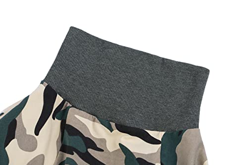 Dog Surgery Recovery Suit Female Male for Dogs After Surgery Medium Large Dogs Onesie Dog Pajamas Pjs Clothes (Green Camo, 28 (Chest 26.77 in | Backlength 18.11)) - color: Green Camo, size: 28 (Chest 26.77 in | Backlength 18.11)