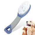 Blue Small Short Haire Dog Brush for Shedding 6.5in/16.5cm | Pet Grooming Brush for Short Haired Dogs&Cats,Remove Loose Hair Knots Tangles,Pet Hair Removal Brush for Clothes Sofa Cars