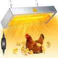 600W Heat Lamp for Chickens, Large Chicken Coop Heater, Adjustable Temp and Height, No Assembly Brooder Heater for Chicks Pets Livestock, 1 Pack - color: Heat lamp 600W - 1 Pack