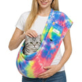 Cat Sling Carrier & Pet Sling for Small Dogs & Cats 3-14 lbs (Fruits) - color: Fruits