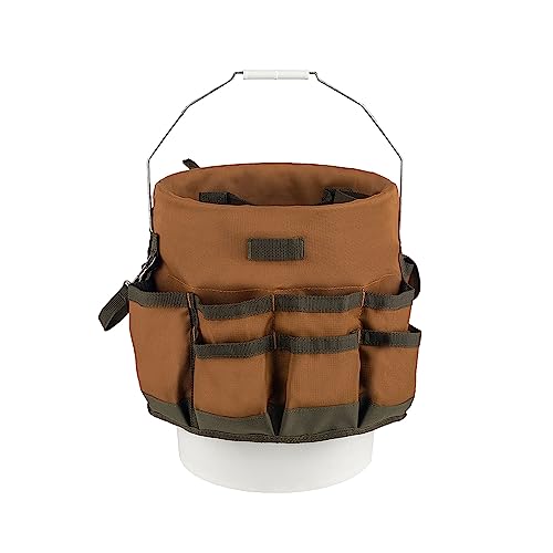 Bucket Boss The Bucketeer Bucket Tool Organizer in Brown, 10030 (Pack of 6) - size: (Pack of 6)