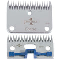 Premier 1 Coarse Clipping Blade Set | Holds edge longer through dense wool. Even, attractive finish. Resharpen up to 10 times. Fits Premier & Lister clippers.